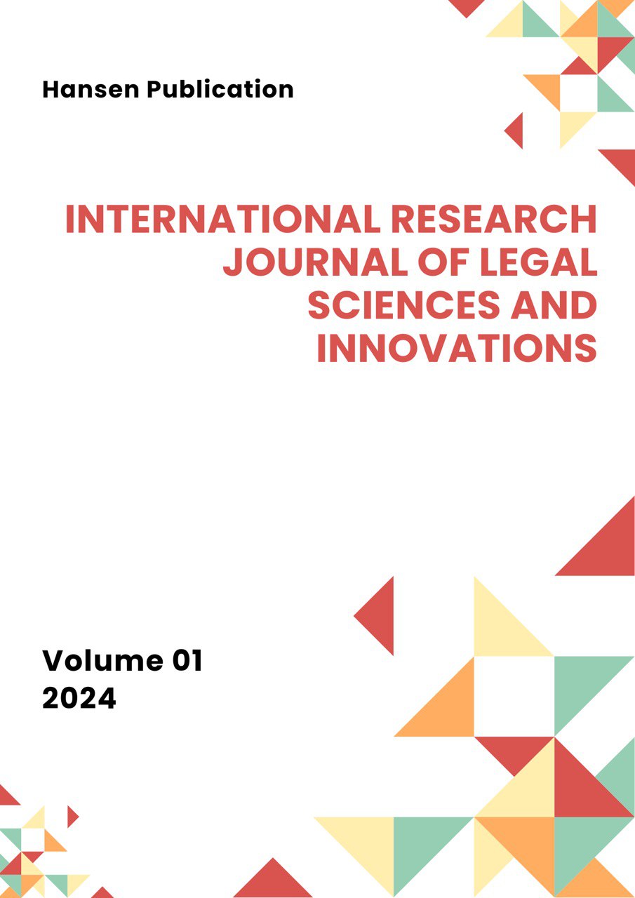 International Research Journal of Legal Sciences and Innovations